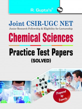 RGupta Ramesh Joint CSIR-UGC NET: Chemical Sciences - Practice Test Papers (Solved) English Medium